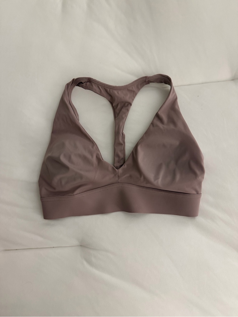 Athleta Racerback Sports Bra - Mauve